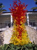 Citron, Green and Red Tower, 1998, Dale Chihuly